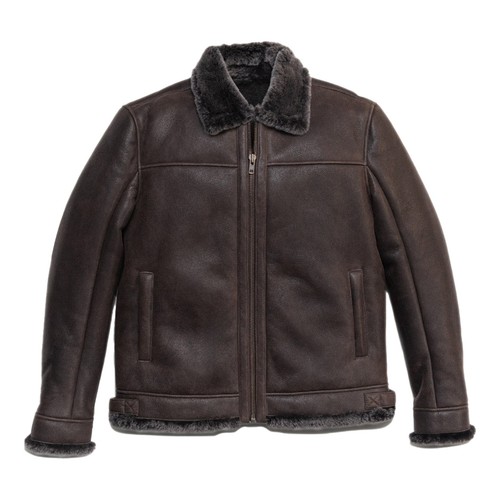 Giacca pelle uomo vintage