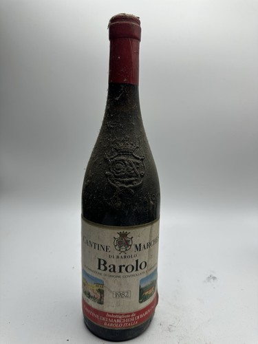 Vino barolo annata - annata, 1982