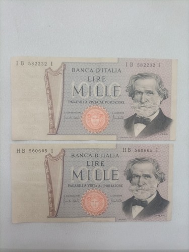 Banconota mille lire - mille, 1000