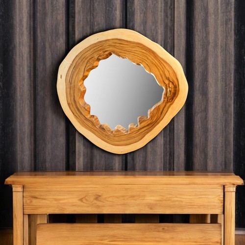 Specchio parete legno - specchio,