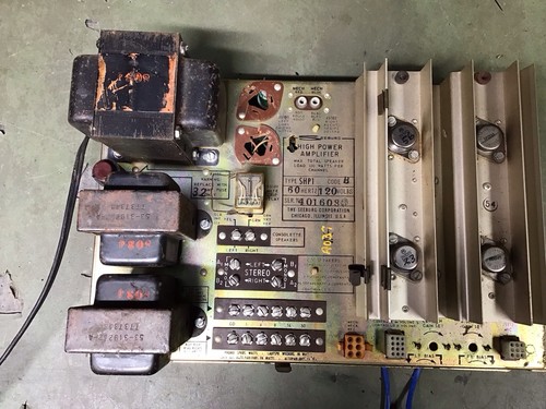 Jukebox seeburg shp amp - jukebox,