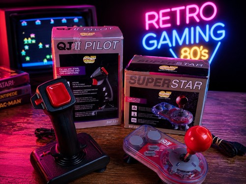 Joystick retro pilot - joystick, qj