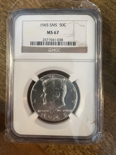 1965 sms ms67 kennedy - 1965, mezzo