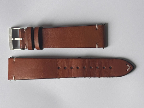 Oris brown belt leather - 21-18,