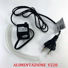 MOVIMENTO PRESEPE POMPA RICICLO ACQUA X FONTANA FIUME CASCATA MULINO ACQUARIO