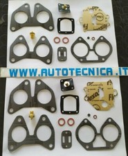 2 KIT REVISIONE CARBURATORE SOLEX 42 DDHF LANCIA FULVIA 1600 COUPE' GUARNIZIONI