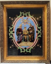 Vetrofania sacra famiglia - sacra,