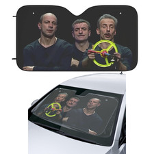 Parasole per parabrezza auto stile Aldo Giovanni e Giacomo Funny Car Sun Shades