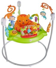 Fisher-Price Baby Bouncer Tiger Time Jumperoo Centro Attività con Luci Musica