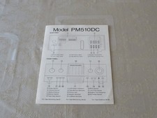 MARANTZ PM510DC Technical Data