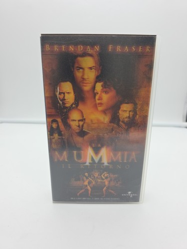 Vhs mummia ritorno film - mummia,