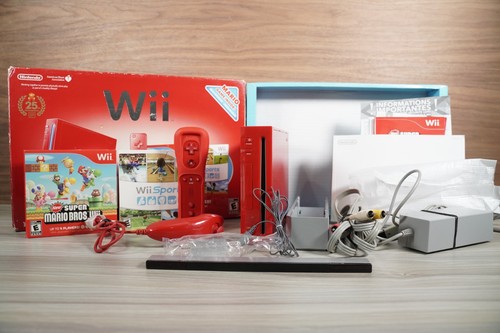 Console nintendo wii rossa - nintendo,