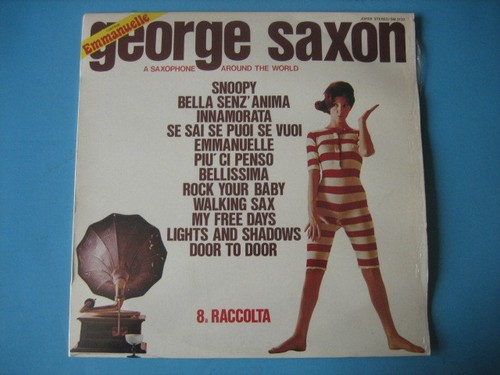 George saxon raccolta lp - george,