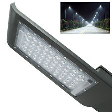 Faro proiettore esterno LED lampione 50W armatura stradale parcheggio 6500K 230V
