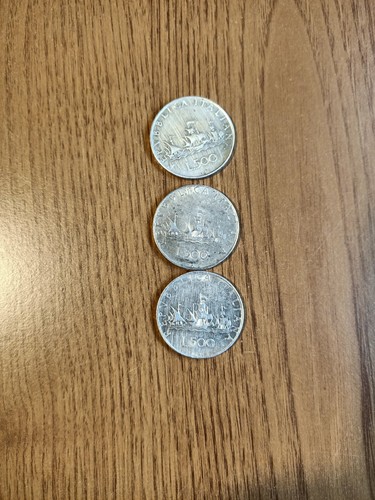 Monete 500 lire - 7, anni