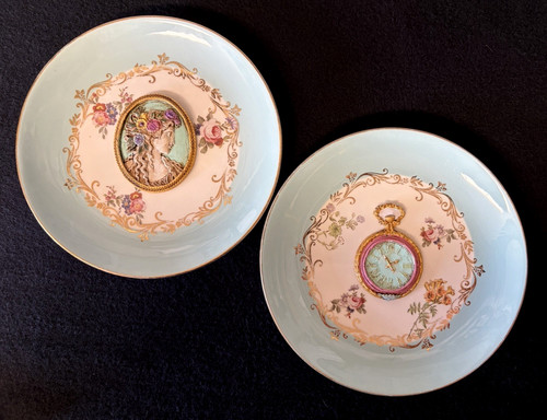 Coppia cammeo orologio - di,