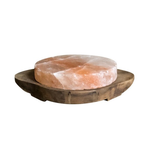 Piastra tonda sale rosa - tonda,