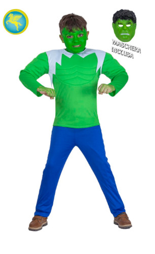 Abito carnevale hulk - in, busta