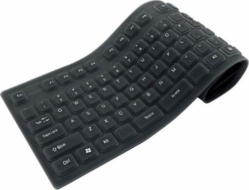 Techly tastiera usb flessibile - tastiera,