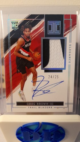 2021 panini impeccable greg - 2021-22,