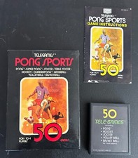 Pong Sports Atari 2600 Sears