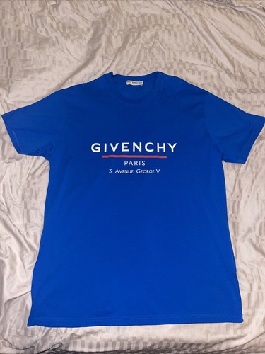 Shirt givenchy blu oceano - t-shirt,