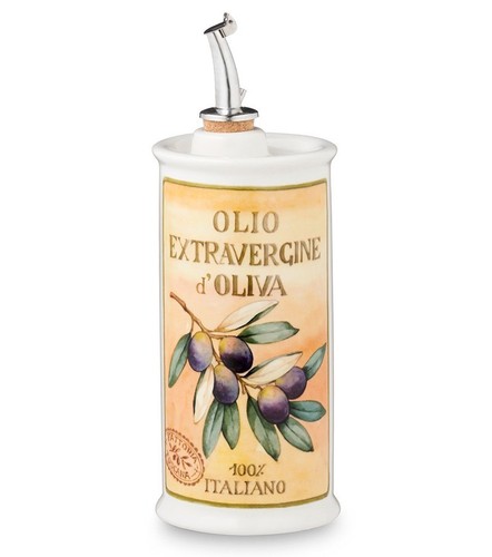 Oliera ceramica dipinta a - in,