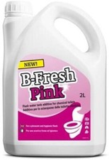 B-FRESH PINK da 2 Lt disgregante additivo per wc portatile marchio Thetford