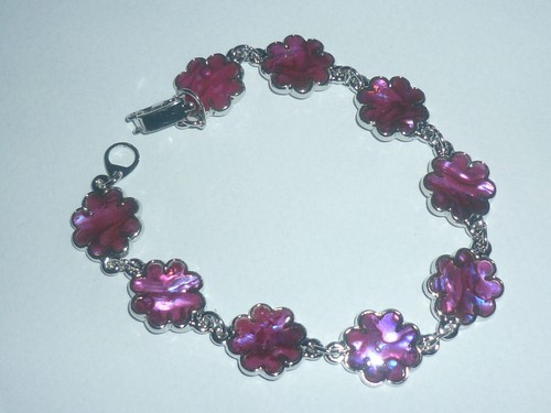 Bracciale conchiglia abalone - bracciale,