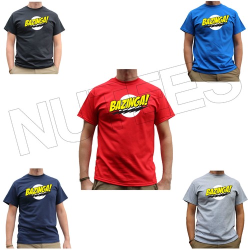 Shirt bazinga the big bang - t-shirt,