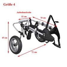 Sedia a rotelle cane sedia a rotelle per cani deambulatore aiuto per cani carrello a rotelle carrello per cani