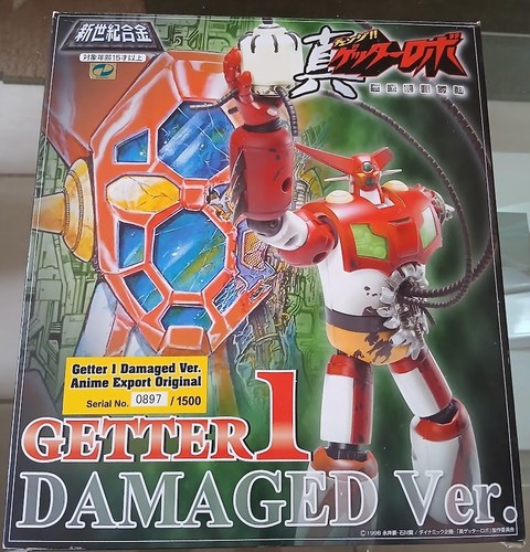 Aoshima getter damaged - 1,