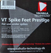 Sottopunte per diffusori Valhalla VT Spike Feet Prestige