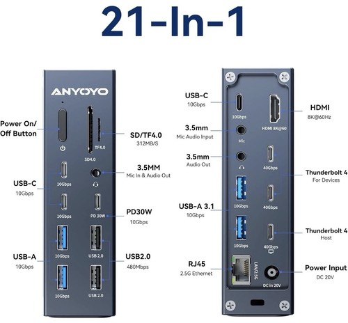 Docking station 40gbps - docking,
