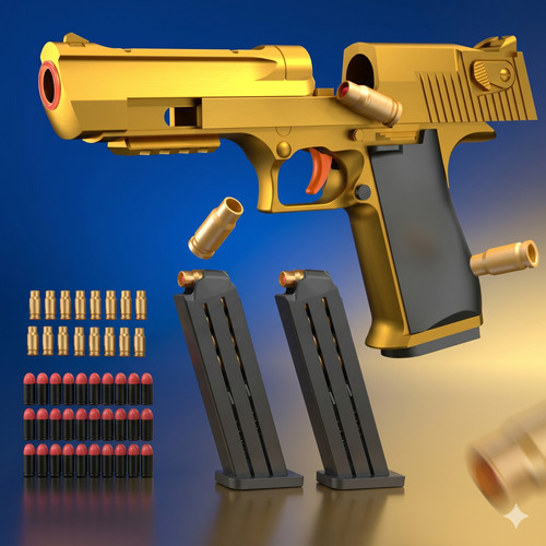 Pistola giocattolo meccanica