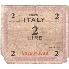 [#196756] Italy, 2 Lire, AG