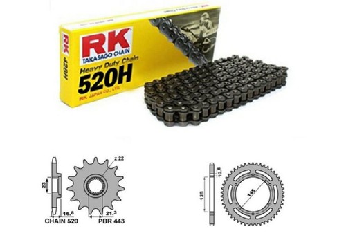 Kit trasmissione yamaha - kit/trasmissione,