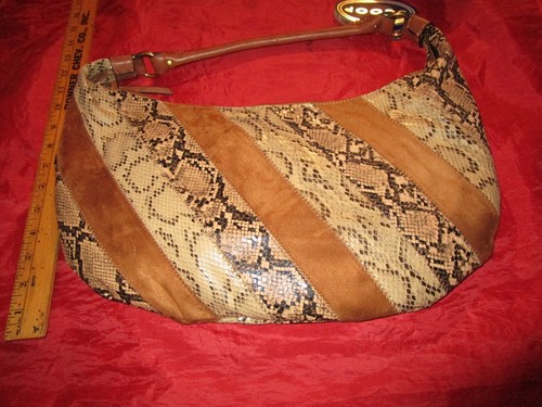Borsa patchwork hobo - , marrone