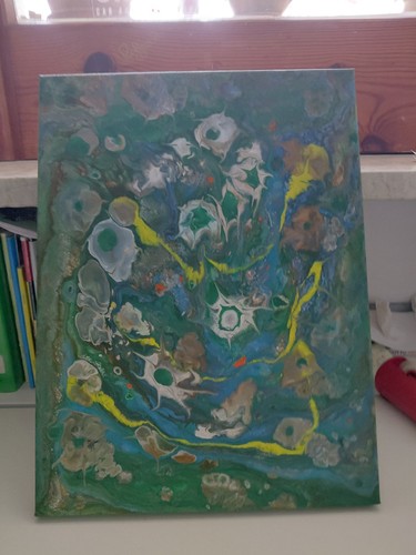 Quadro acrilico astratto - quadro,