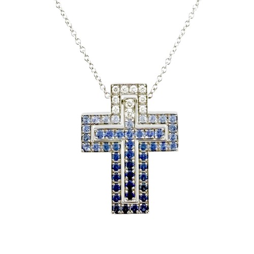 Collana damiani k18 - damiani, bianco