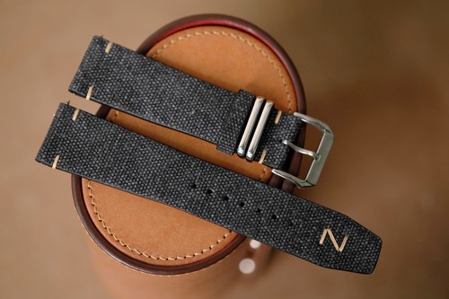 Cinturino orologio tela - , grigio