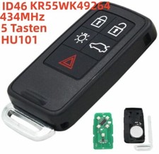 Chiave telecomando 434 MHz ID46 5 tasti per VOLVO XC60 70 S60 S80 V70 A331