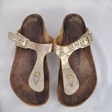Birkenstock Gold Sandals Size