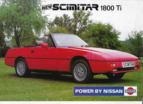 Brochure reliant scimitar - reliant,