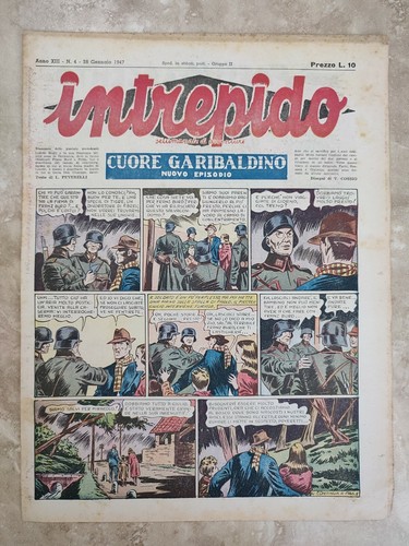 Giornale intrepido cuore - giornale,
