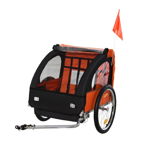 Rimorchio bici bambini - bici, posti