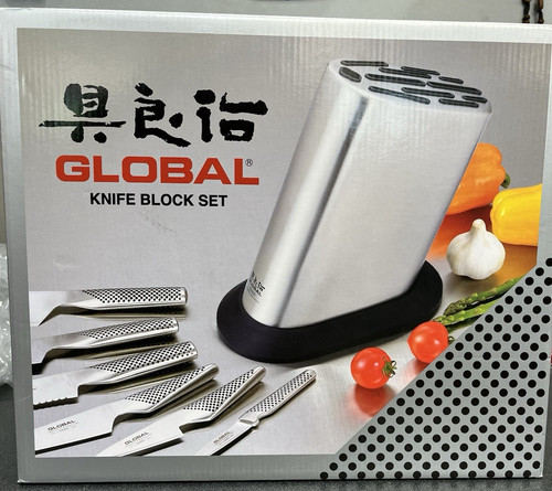 Global piece knife - 10, block