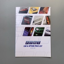 Listino Prezzi Fiat Regno