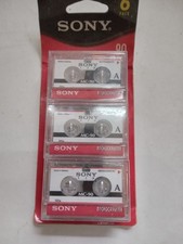 Nuovo altro SONY 6 Nos. Microcassette da 90 minuti per registratore vocale...