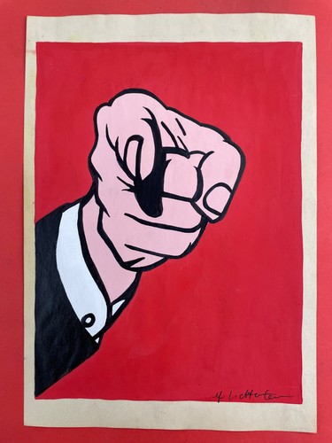 Roy lichtenstein fatto a - lichtenstein,